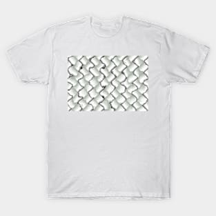 Silver Abstract Background T-Shirt